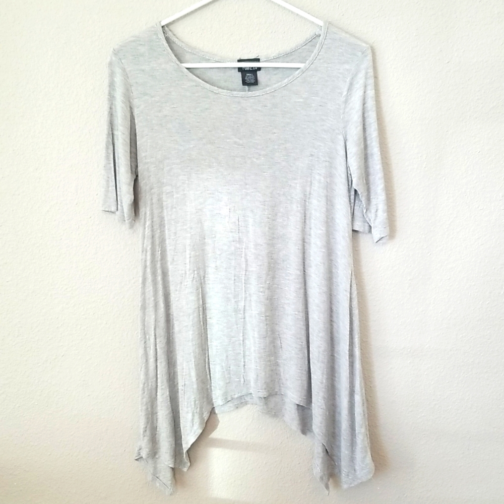 3 for $15 Short Sleeve Grey Boho Tunic